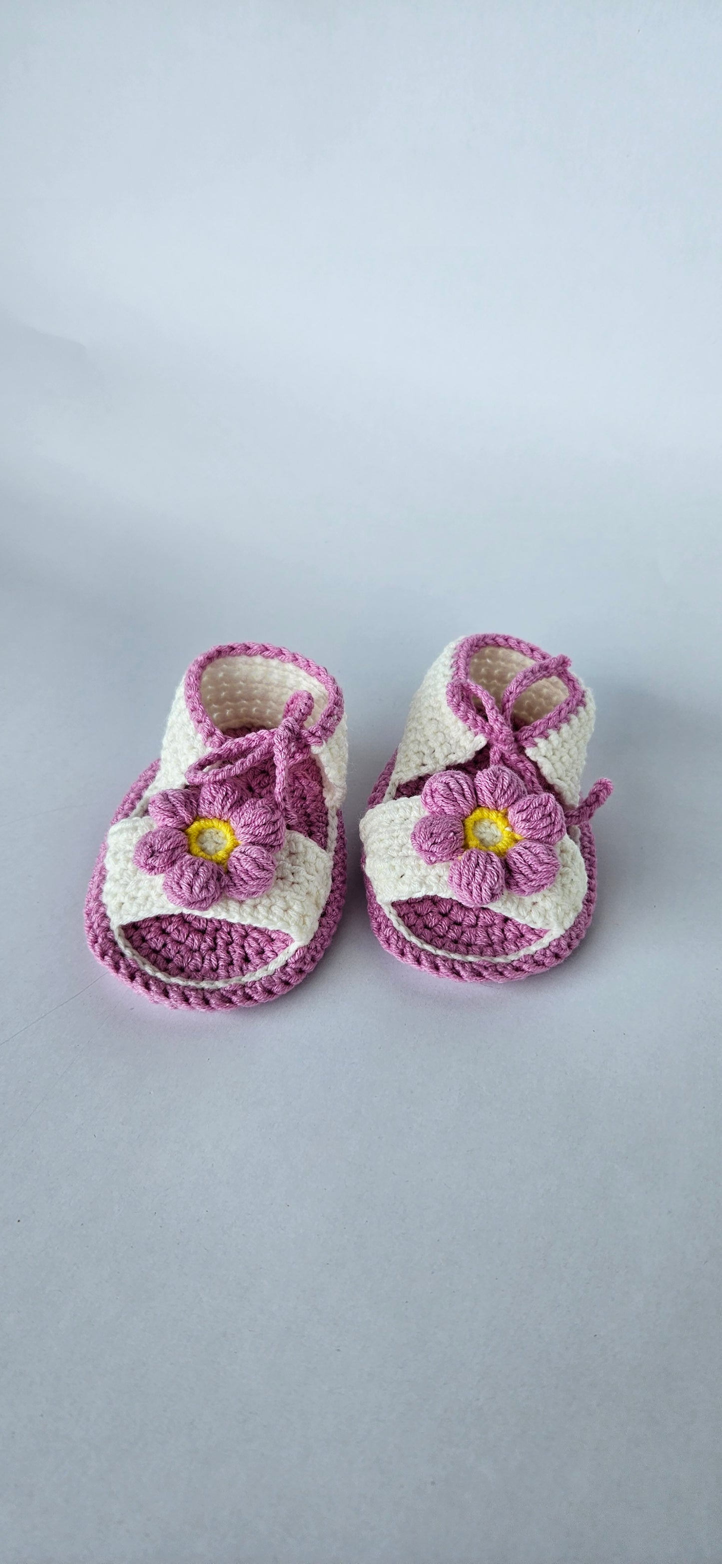 Tiny Toes Crochet Sandals