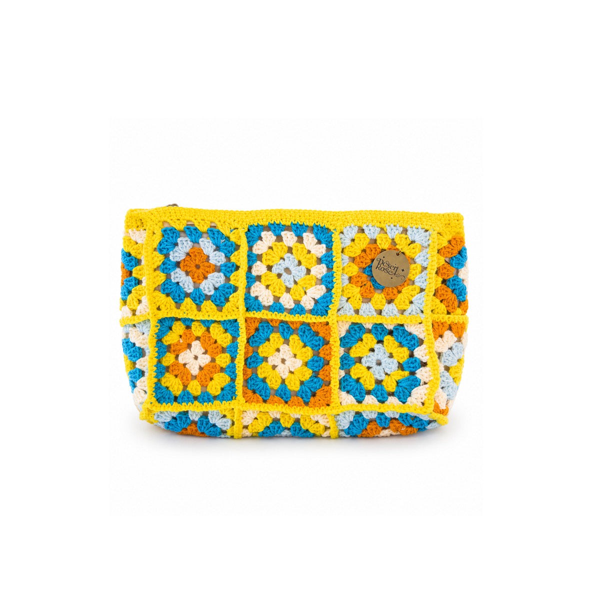 Sunshine Granny Square Handbag