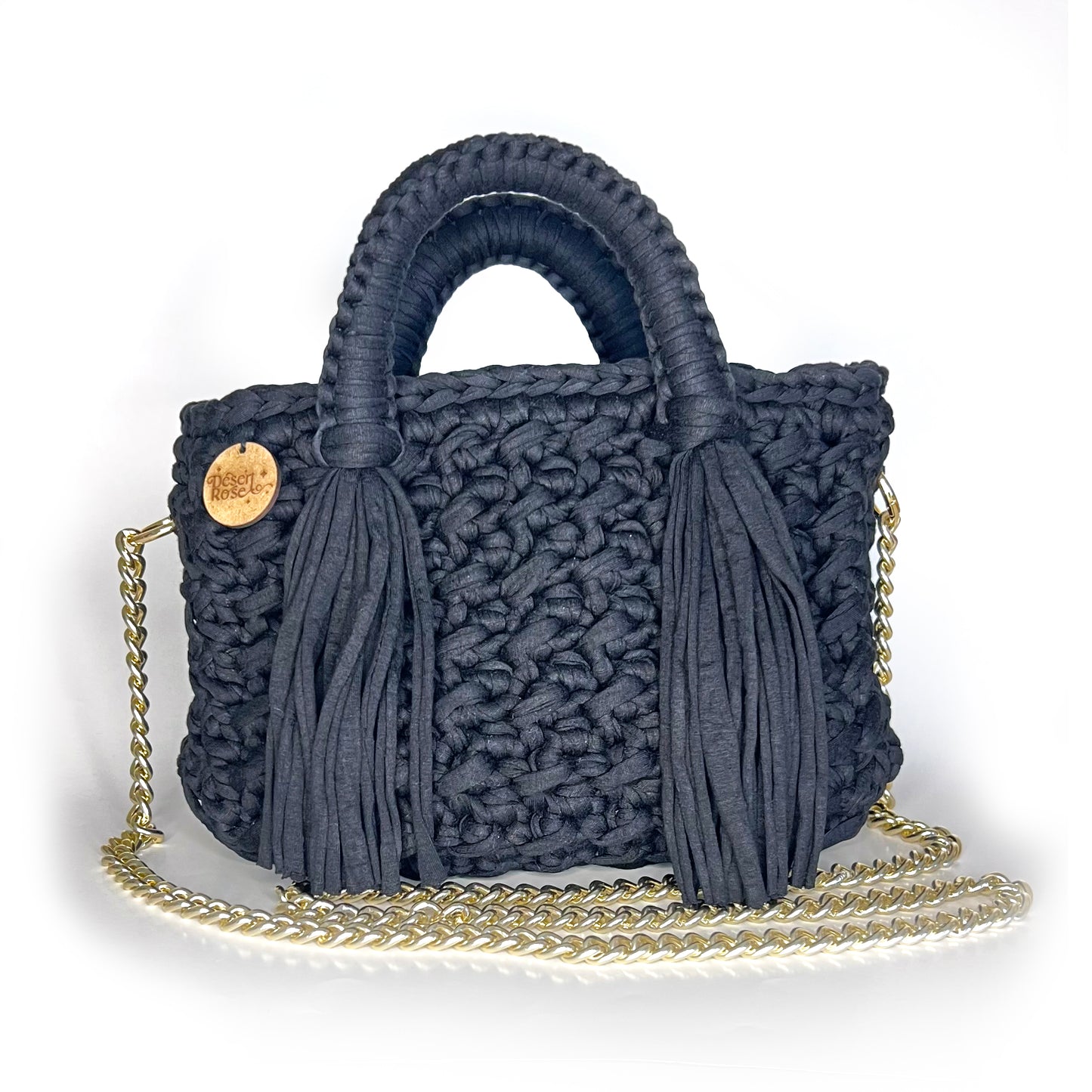 Fringe Black Bag
