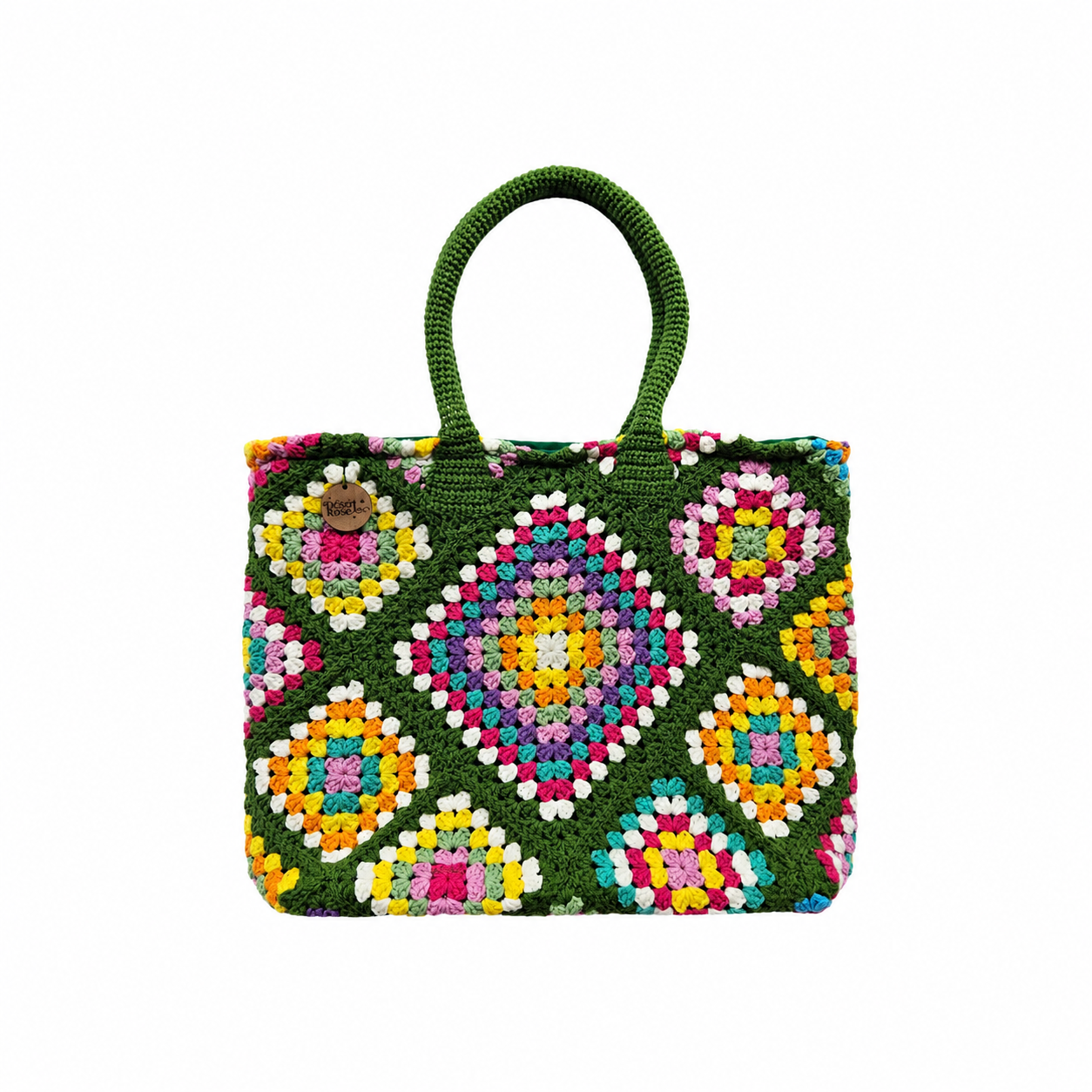 Granny square tote bag