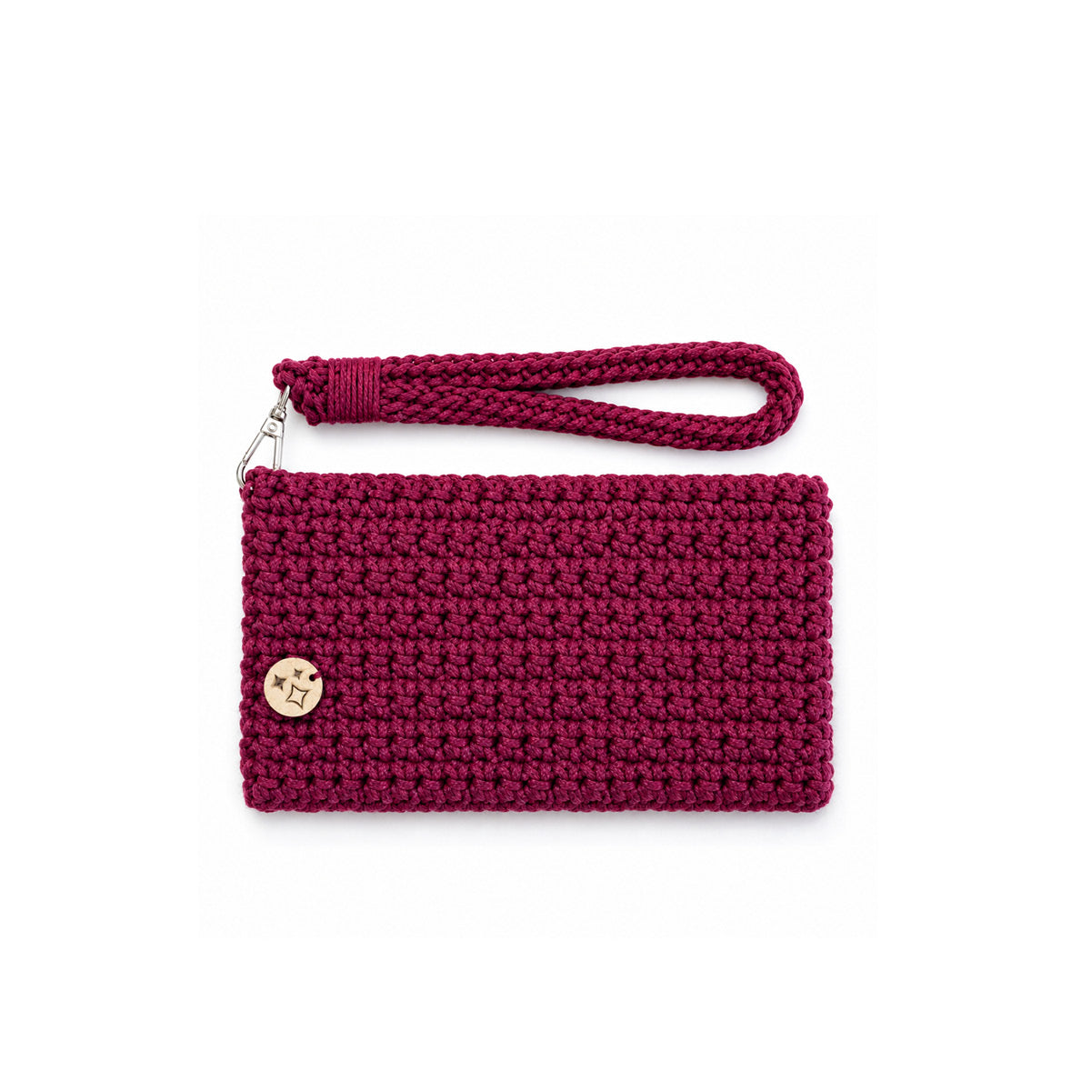Wallet Burgundy with Handle