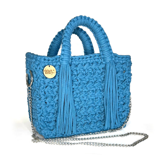 Fringe Blue Bag