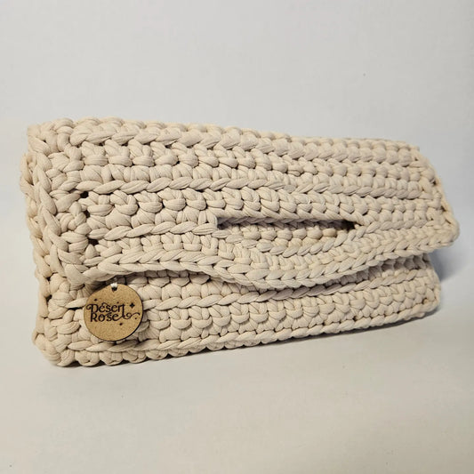 Clutch Beige Bag