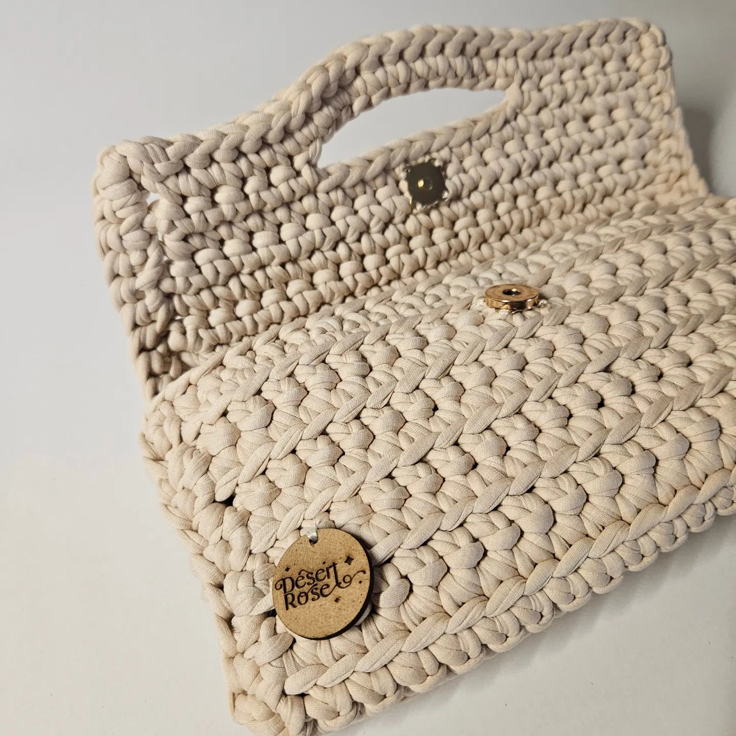 Clutch Beige Bag