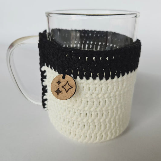 Mug Hugger - Beige & Black