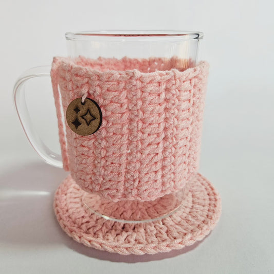 Mug Cozy - Soft Pink