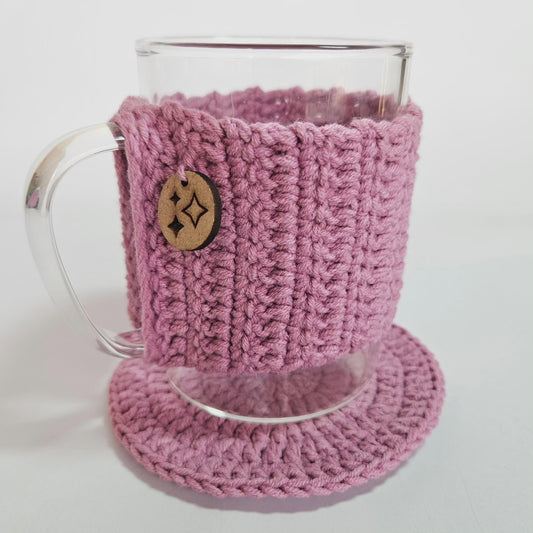 Mug Cozy - Rose Pink