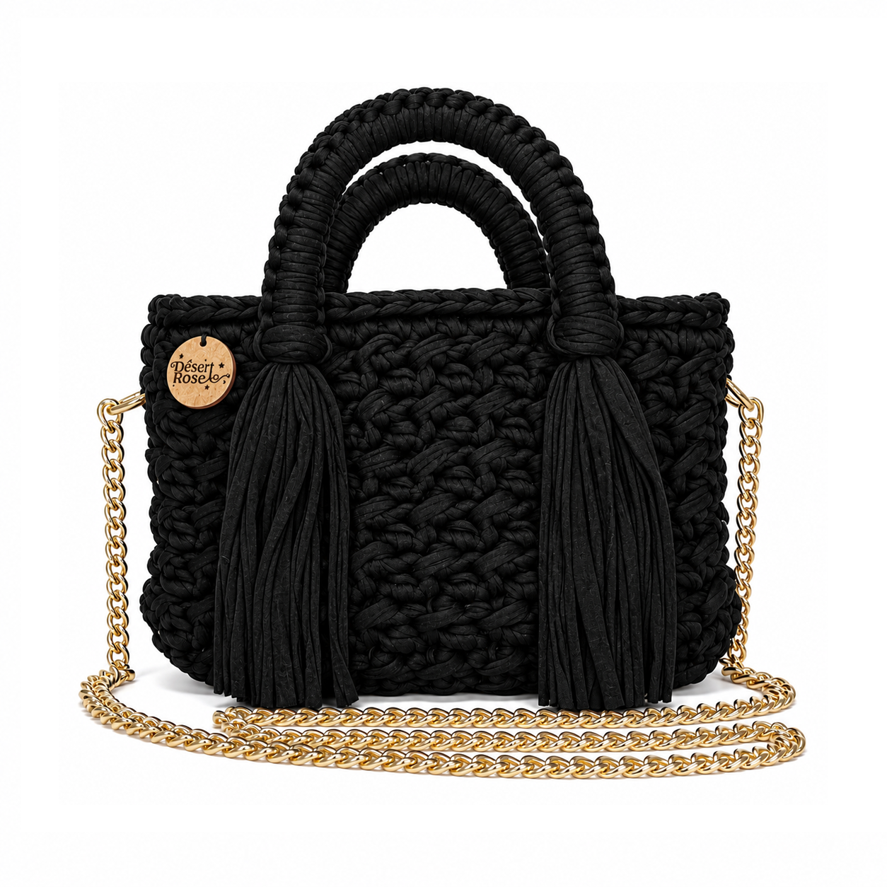 Fringe Black Bag